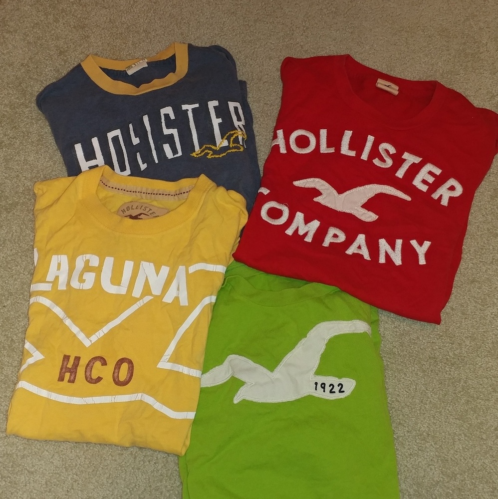 Hollister t-shirt bundle
